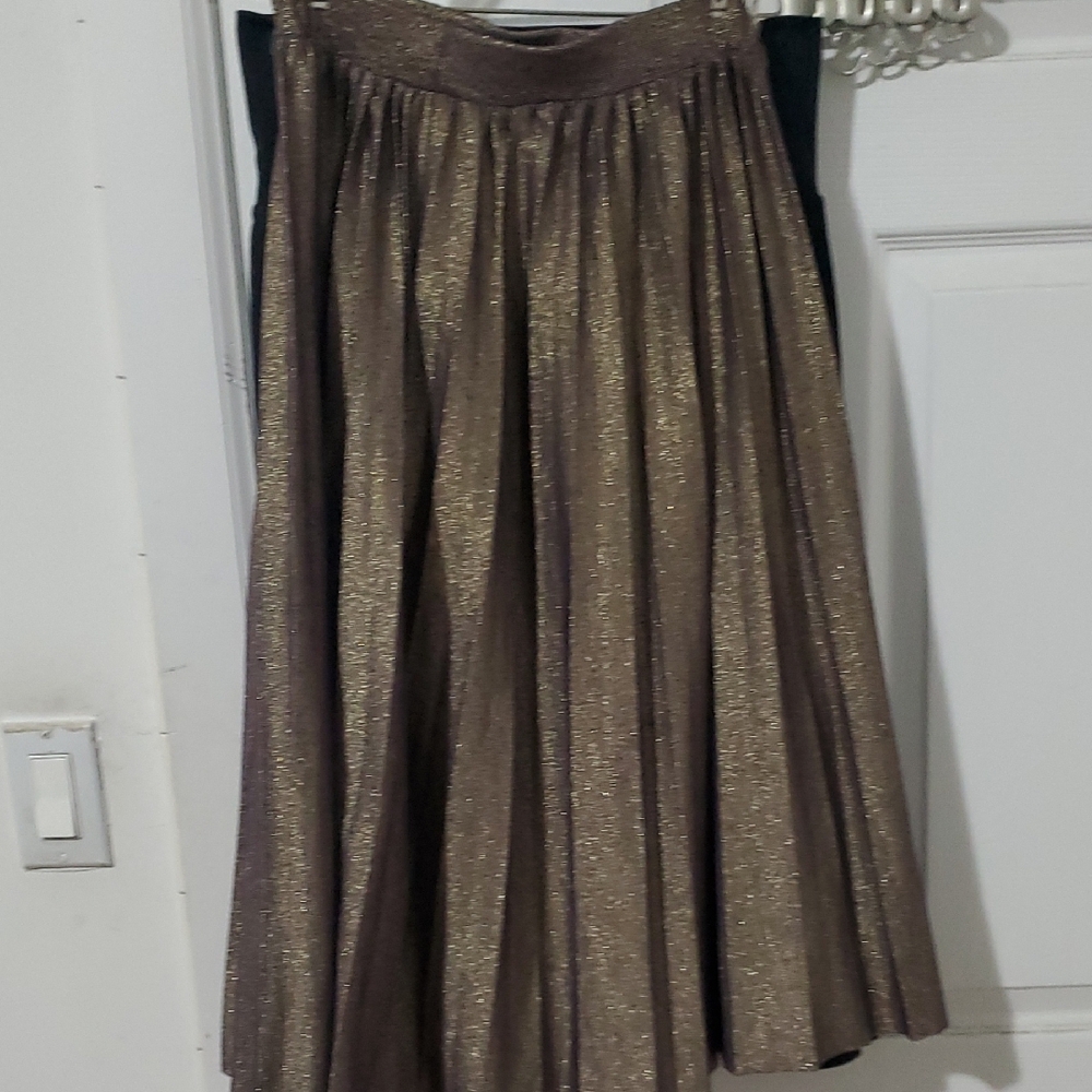 Zoya Purple Gold Skirt